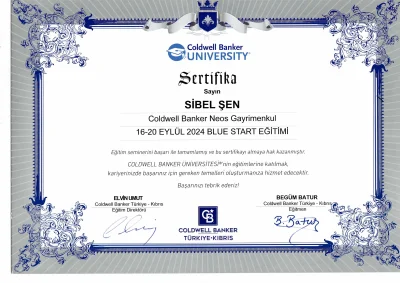 Sibel Şen Blue Start