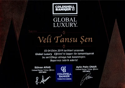 Veli Tansu Şen Global Luxury
