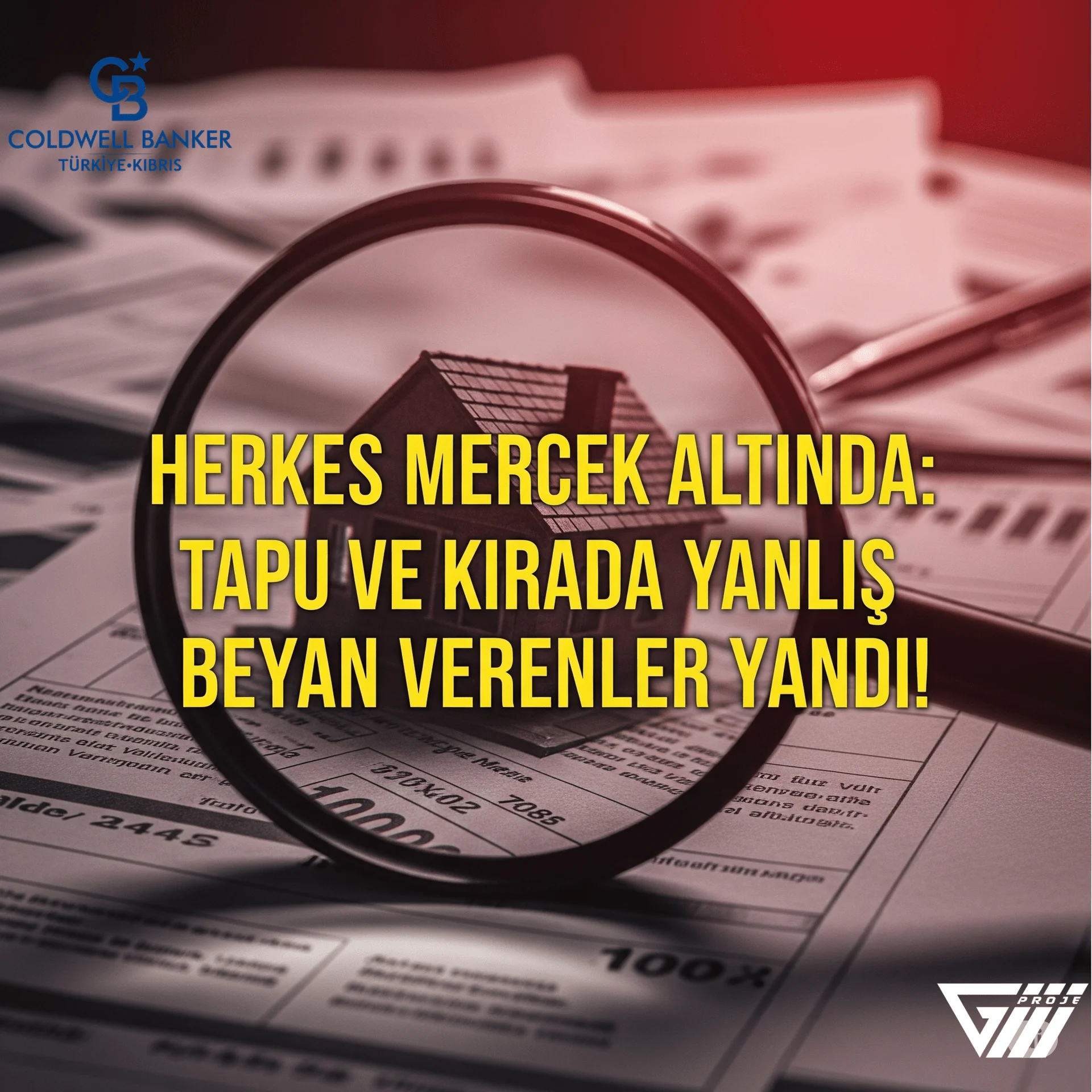 Tapu ve Kirada Yanlış Beyan Veren Herkes Mercek Altında !