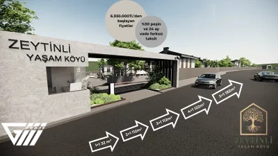 Zeytinli Yaşam Köyü – Doğanın Kalbinde Müstakil Bir Hayat